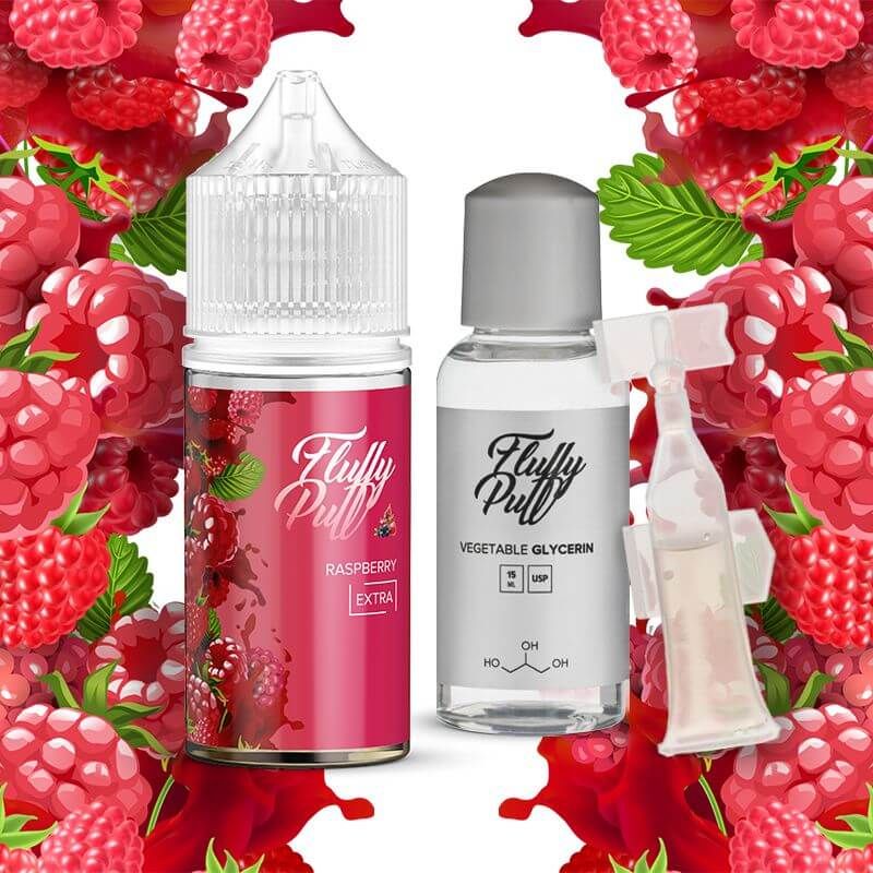 Набор Fluffy Puff 30ml 50mg – Raspberry