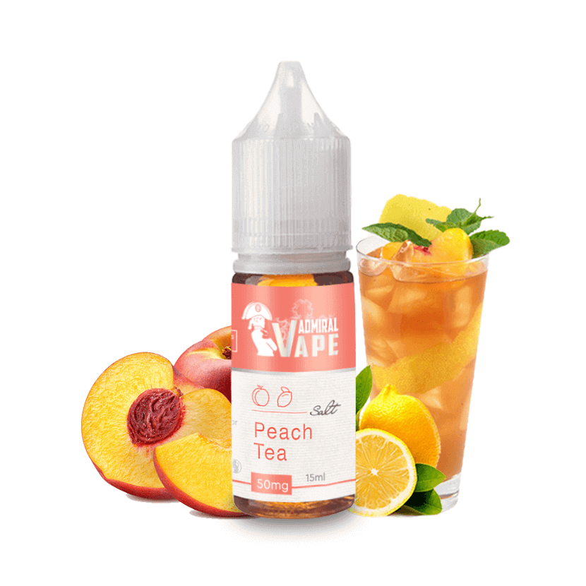 Жидкость Admiral Vape Premium Salt (Lite) 15ml 35mg – Peach Tea