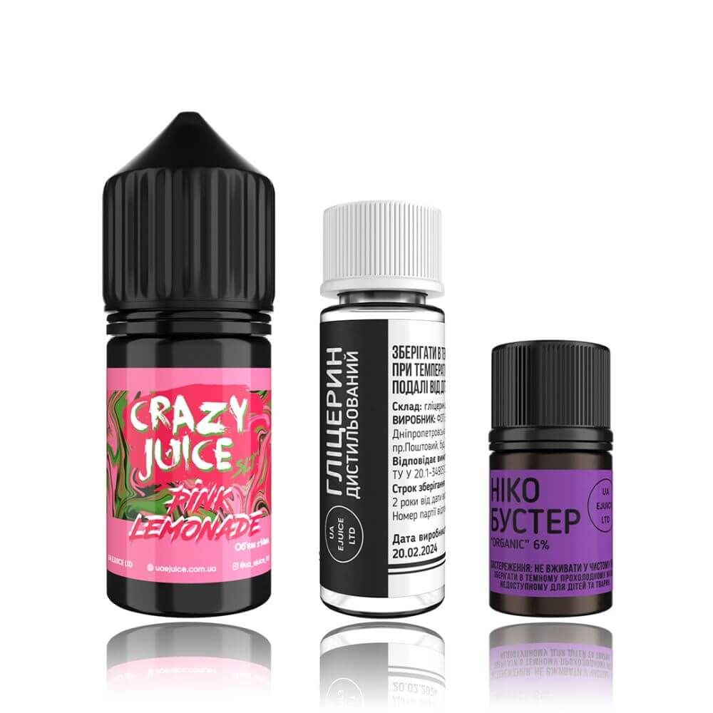 Набор Crazy Juice 30ml – Pink Lemonade