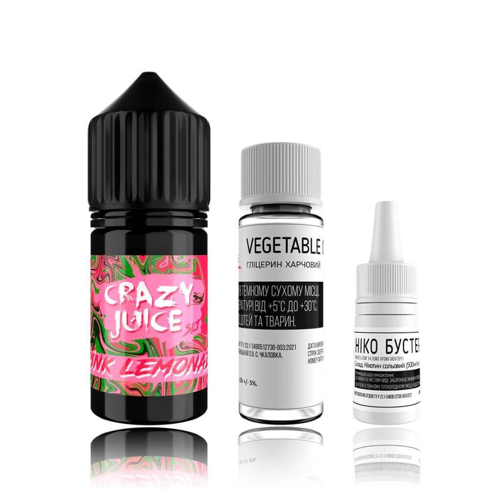 Набір Crazy Juice 30ml – Pink Lemonade