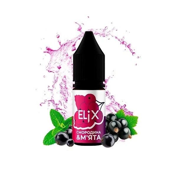 Солевая жидкость Elix 10ml 50mg – Смородина Мята