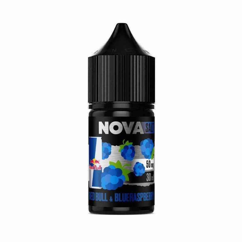Солевая жидкость Nova 30ml 65mg – Redbull Blue Raspberry фото Солевая жидкость Nova 30ml 65mg – Redbull Blue Raspberry