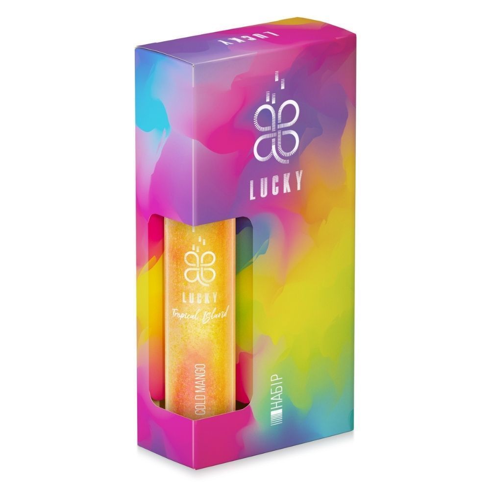 Коробка набору Lucky Холодний Манго 30 мл 50 мг &ndash; Milky Vape