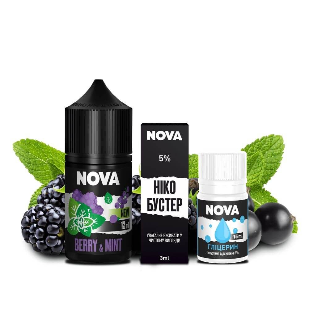 Набор Nova 30ml 50mg – Berry Mint