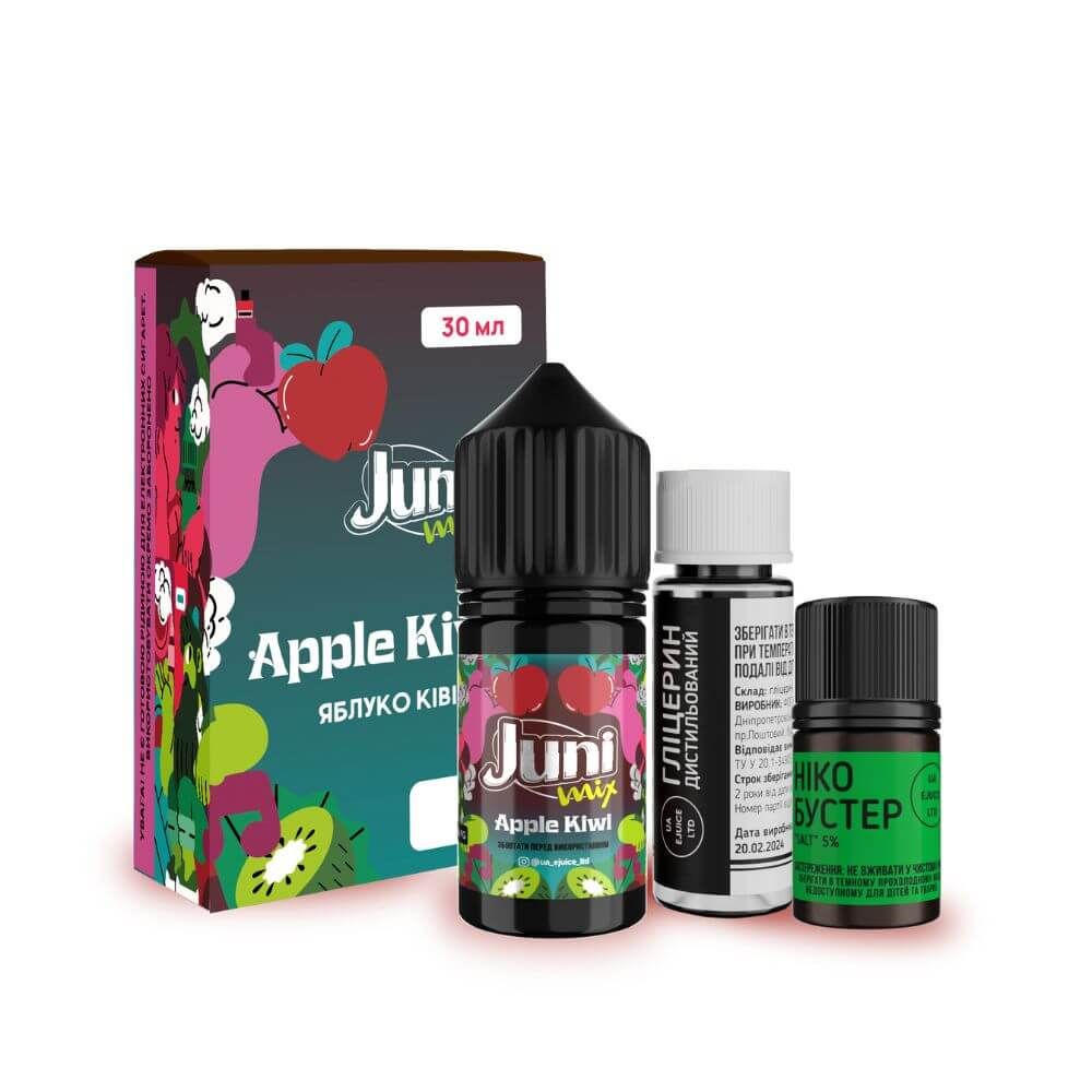 Набір JUNI Mix 30ml – Apple Kiwi