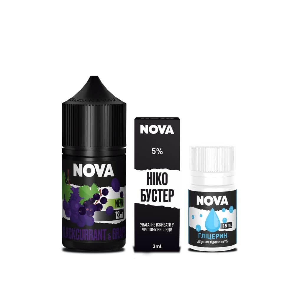 Набір Nova 30ml 50mg – Blackcurrant Grape