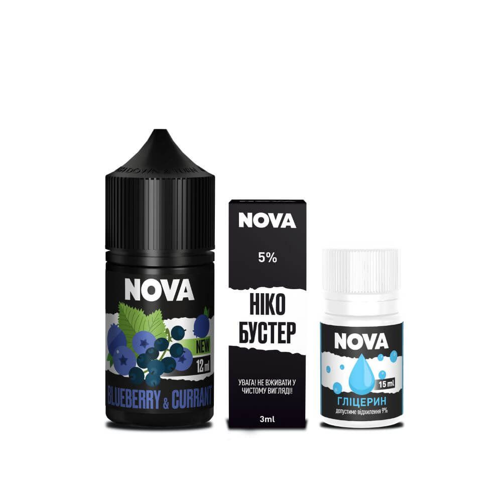 Набір Nova 30ml 50mg – Blueberry Currant