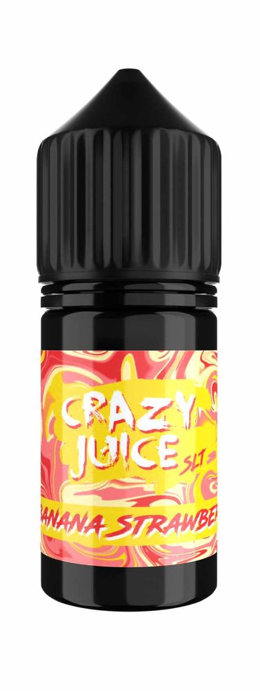 Рідина Crazy Juice Salt 30ml 50mg – Полуниця банан