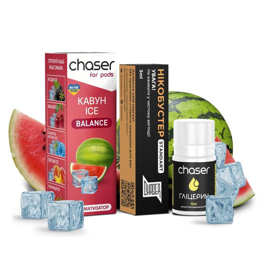 Набор Chaser For Pods ICE 30ml – Арбуз