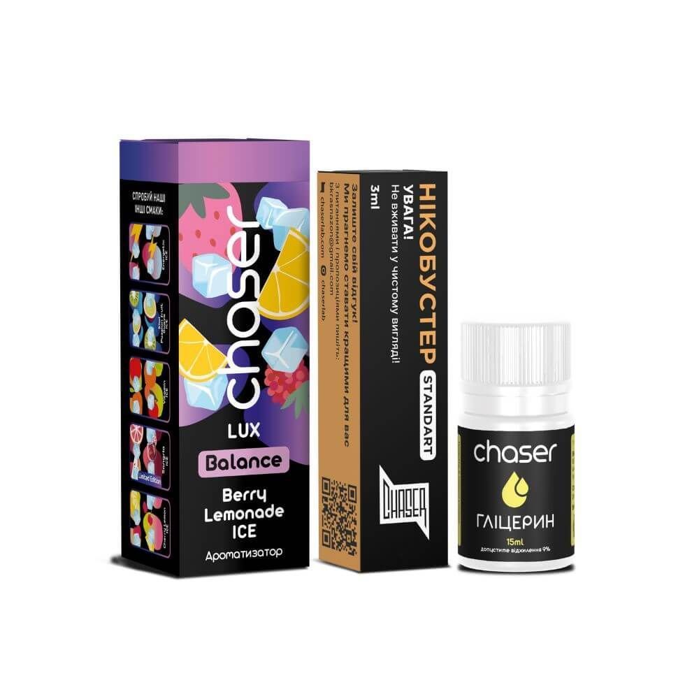 Набір Chaser Lux ICE 30ml &ndash; Berry Lemonade