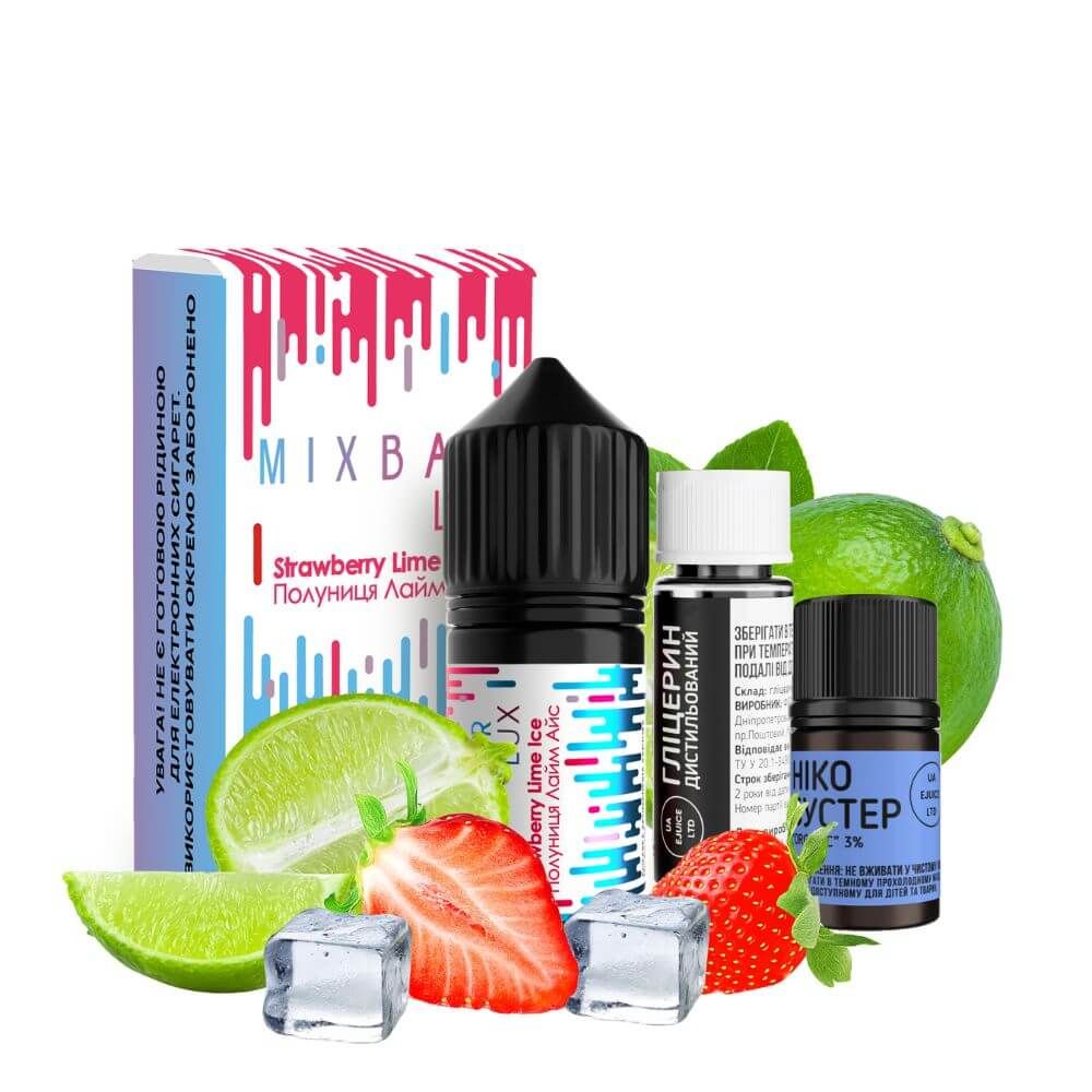 Набор Mix Bar LUX 30ml – Strawberry Lime ICE