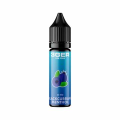 Солевая жидкость 3GER 15ml 50mg – Blackcurrant Menthol