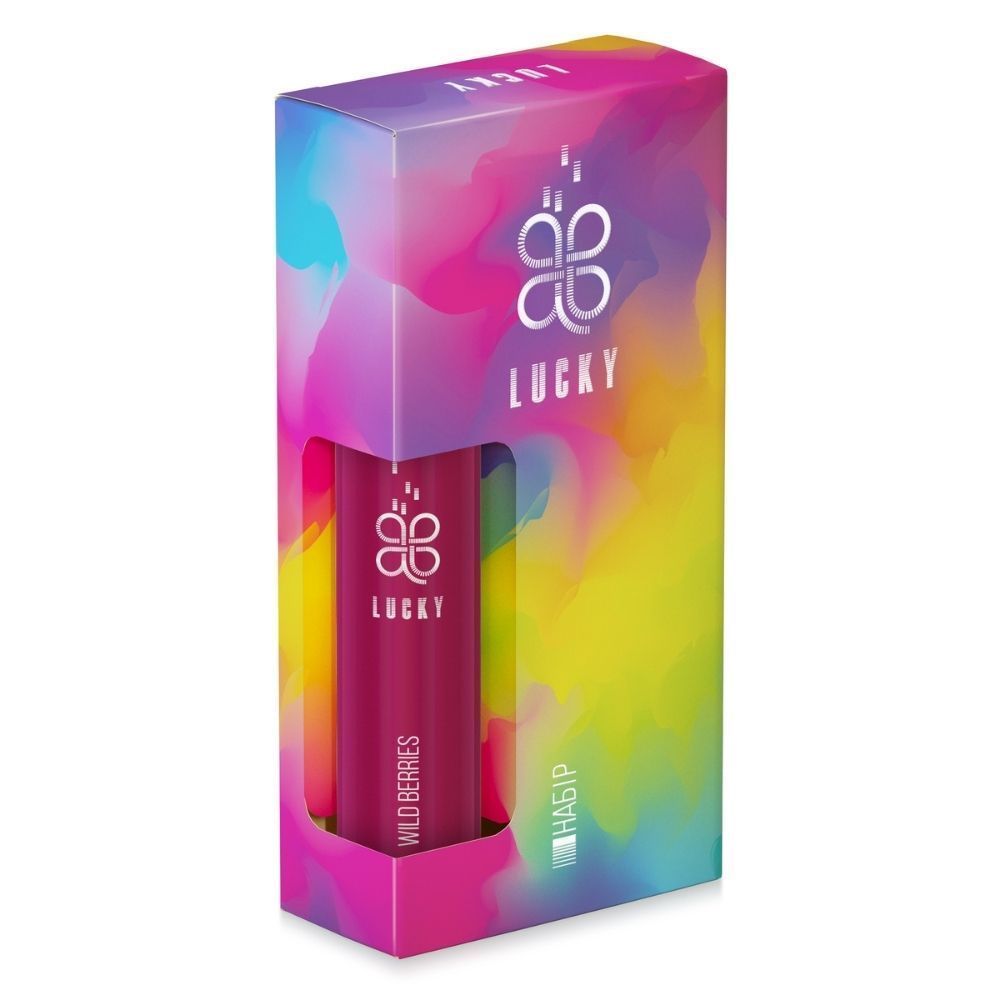 Набір Lucky Salt Wild Berries 30 мл 50 мг &mdash; фірмова коробка з ягідним смаком для самозамісу Milky Vape