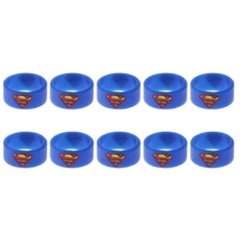 Широкие силиконовые кольца Vape Band – Superman