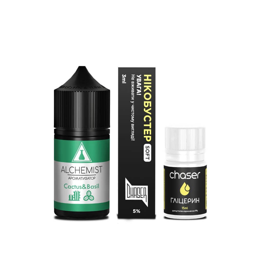 Набір Alchemist 30ml 50mg – Cactus Basil