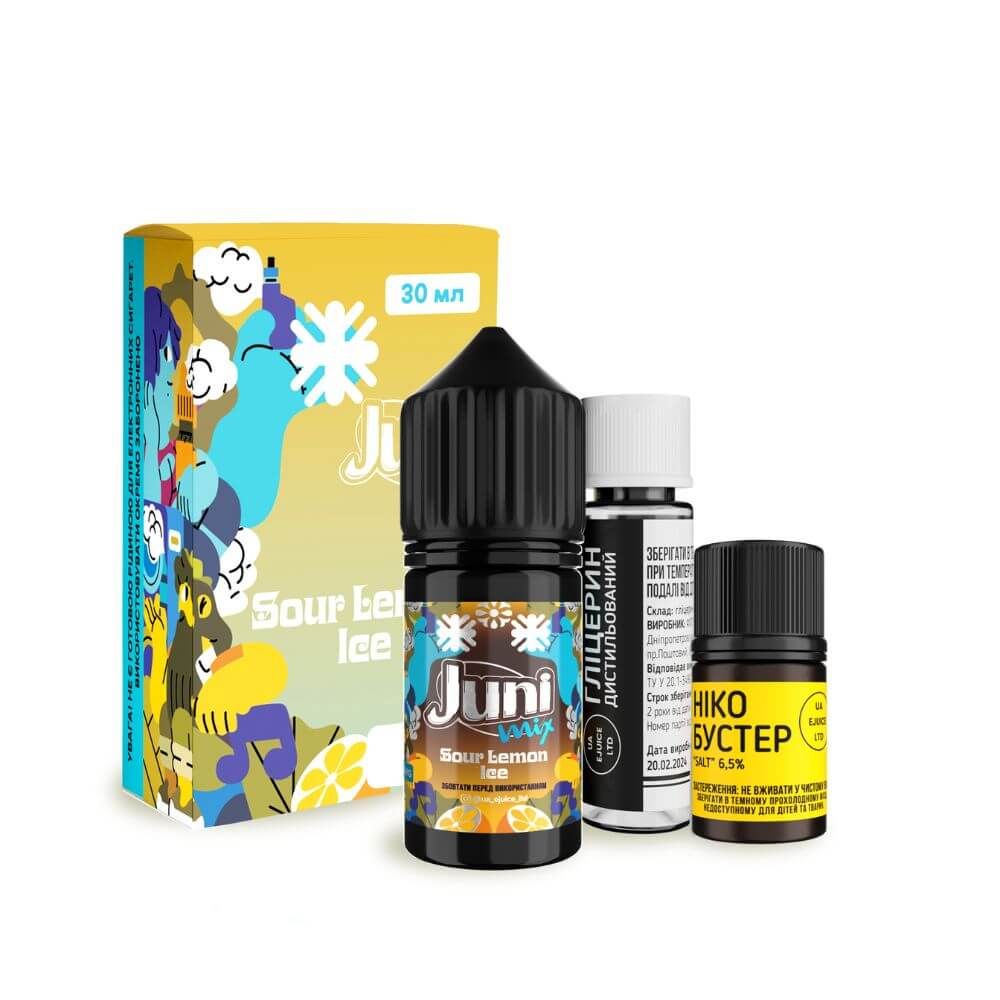 Набір JUNI Mix 30ml – Sour Lemon ICE