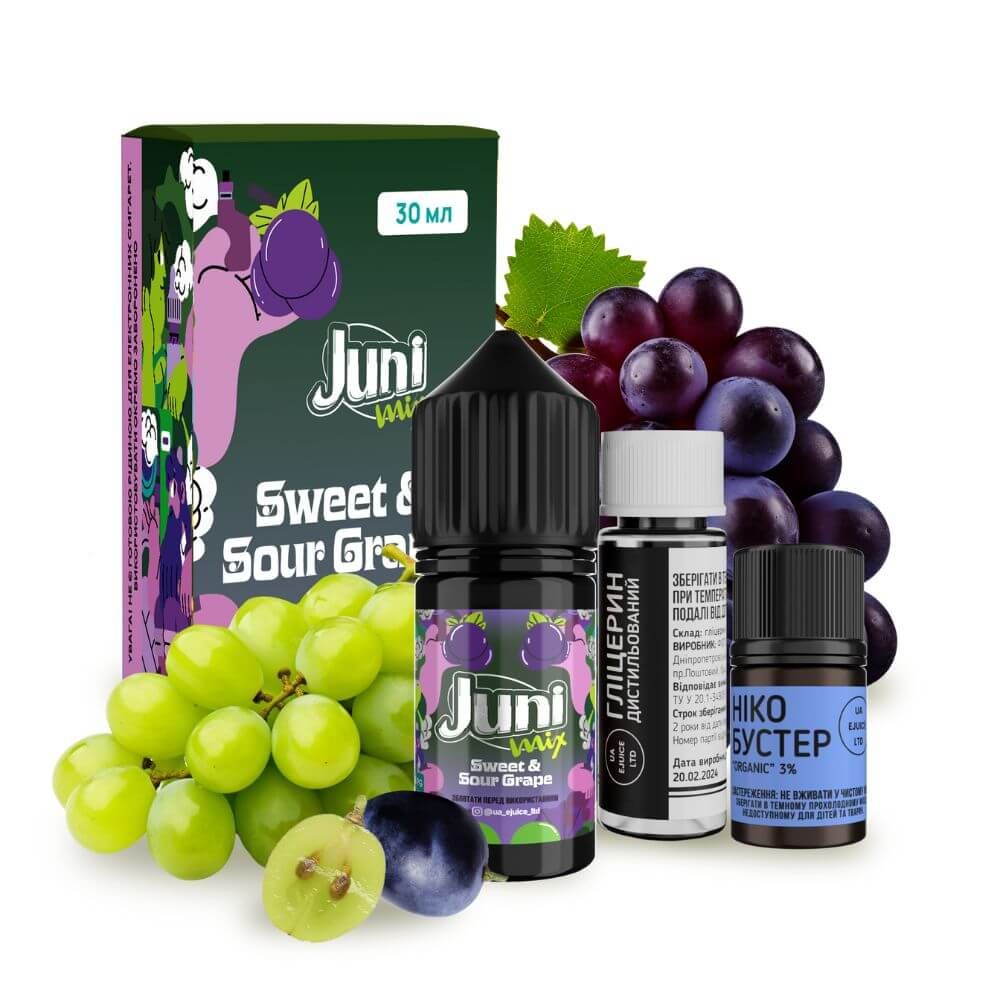 Набор JUNI Mix 30ml – Sweet Sour Grape