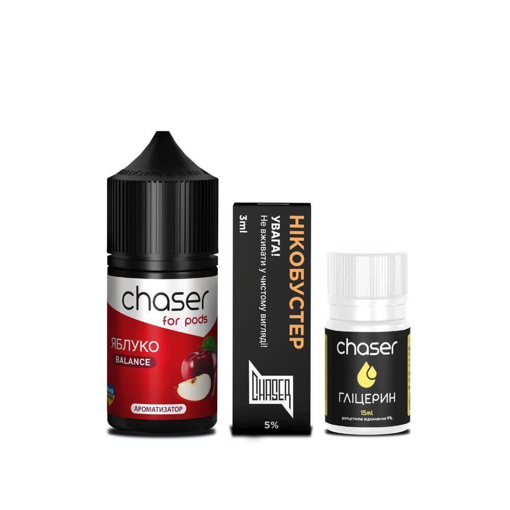 Набір Chaser For Pods 30ml &ndash; Яблуко