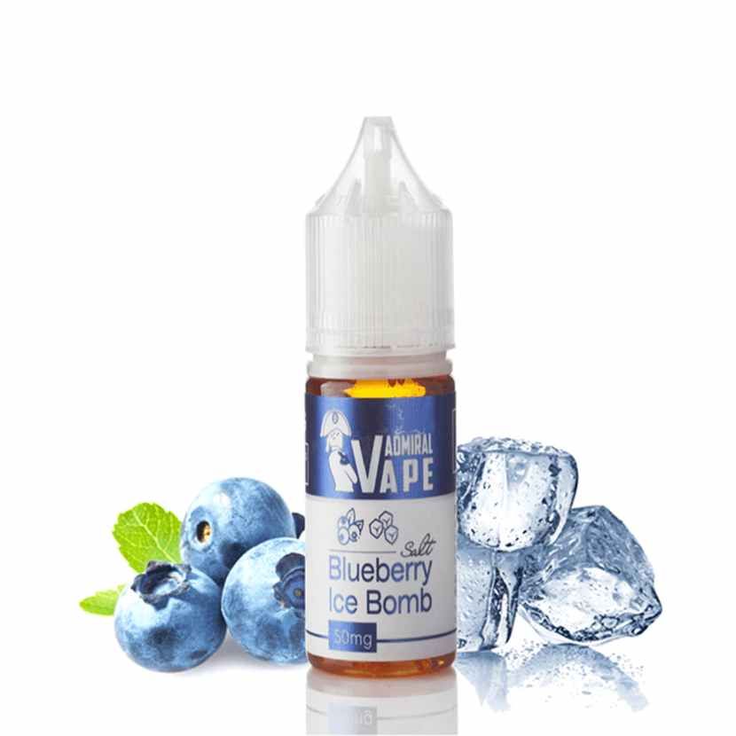 Жидкость Admiral Vape Premium Salt 15ml 50mg – Blueberry Ice Bomb