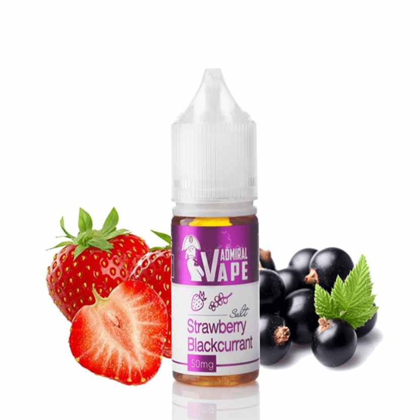 Жидкость Admiral Vape Premium Salt 15ml 50mg – Strawberry Blackcurrant