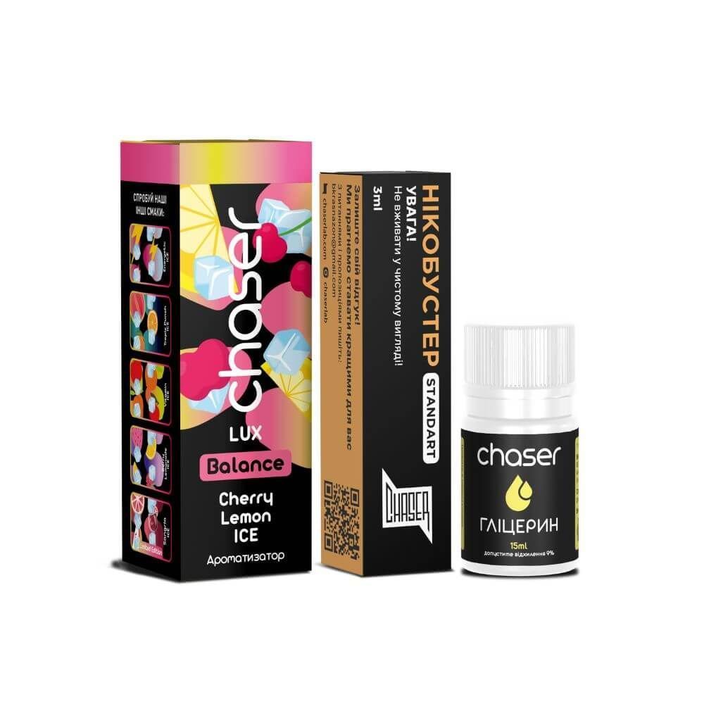 Набір Chaser Lux ICE 30ml &ndash; Cherry Lemon