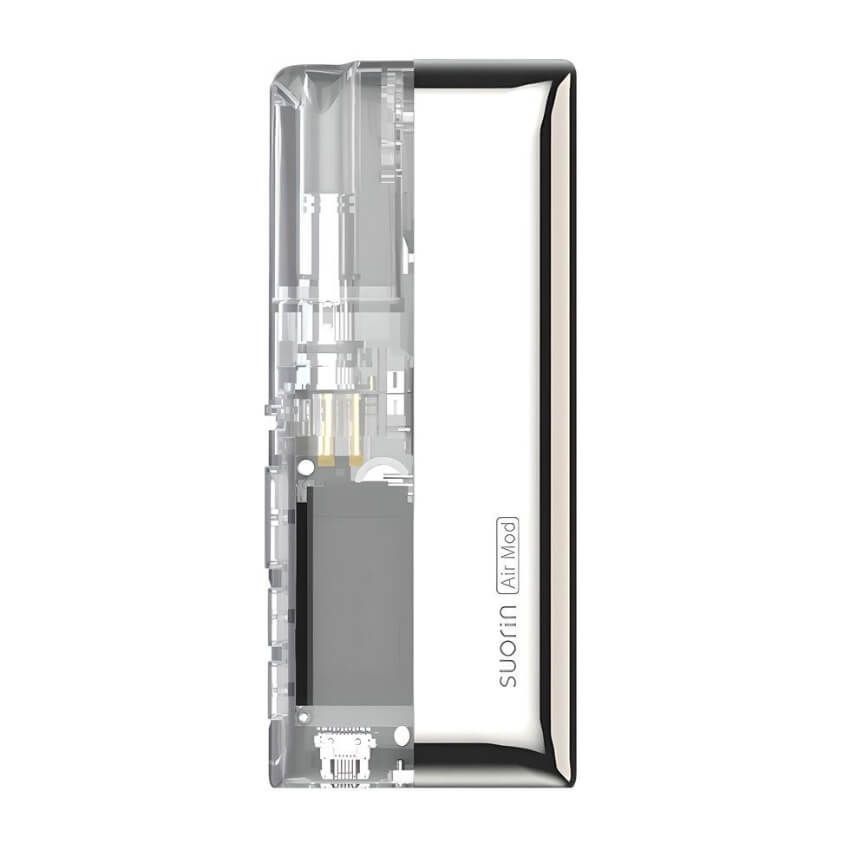Стартовий набір Suorin Air Mod 1500mAh 3ml – Clear Silver фото Стартовый набор Suorin Air Mod 1500mAh 3ml – Clear Silver