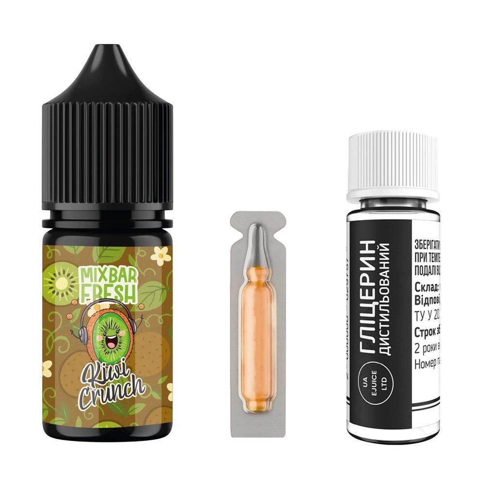 Набор Mix Bar Fresh 30ml 50mg – Kiwi Crunch фото Набор Mix Bar Fresh 30ml 50mg – Kiwi Crunch