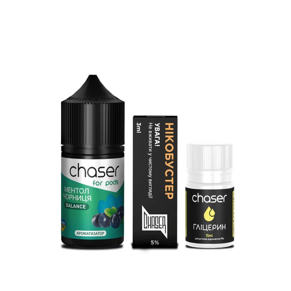 Набір Chaser For Pods 30ml &ndash; Чорниця Ментол