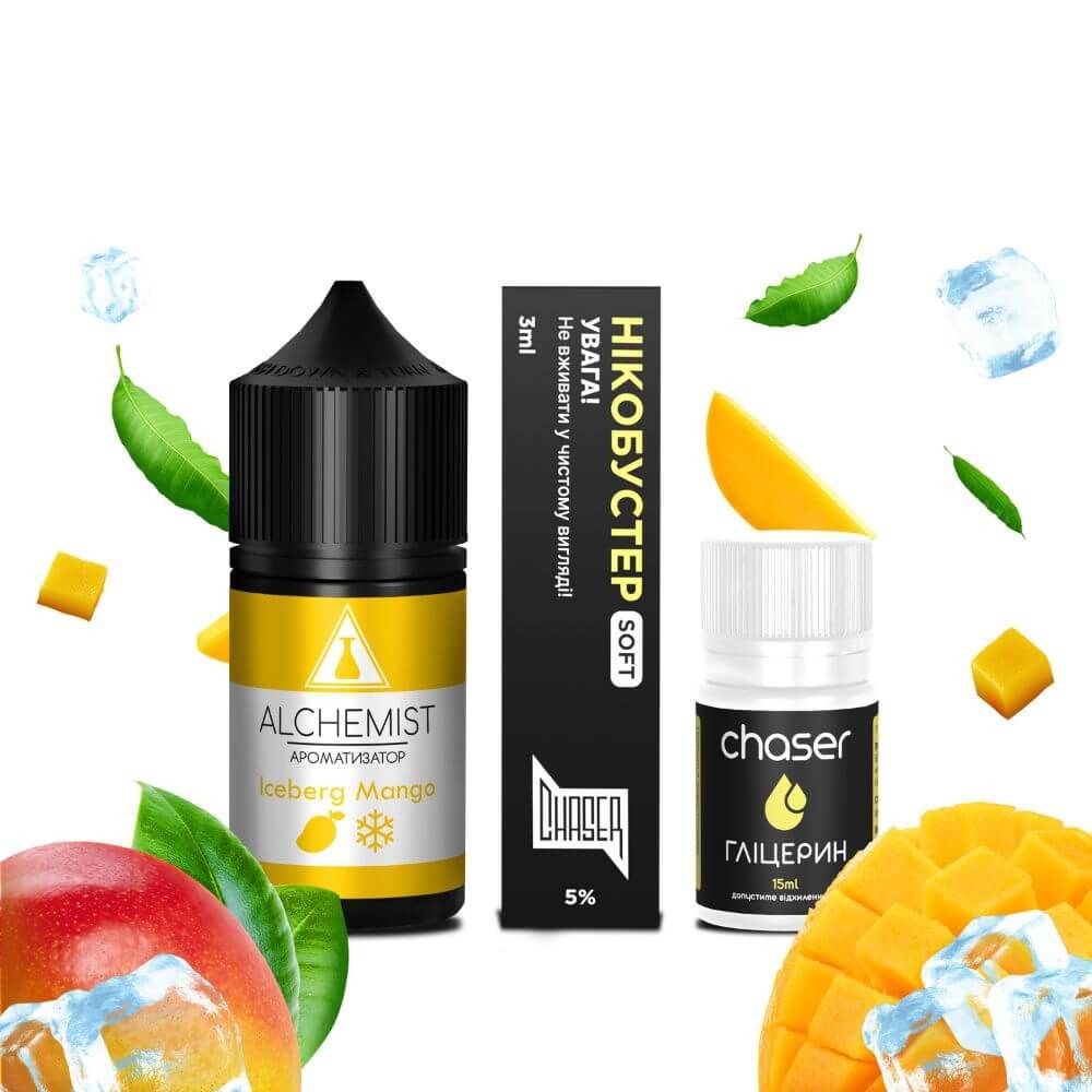 Набор Alchemist 30ml 50mg – Iceberg Mango