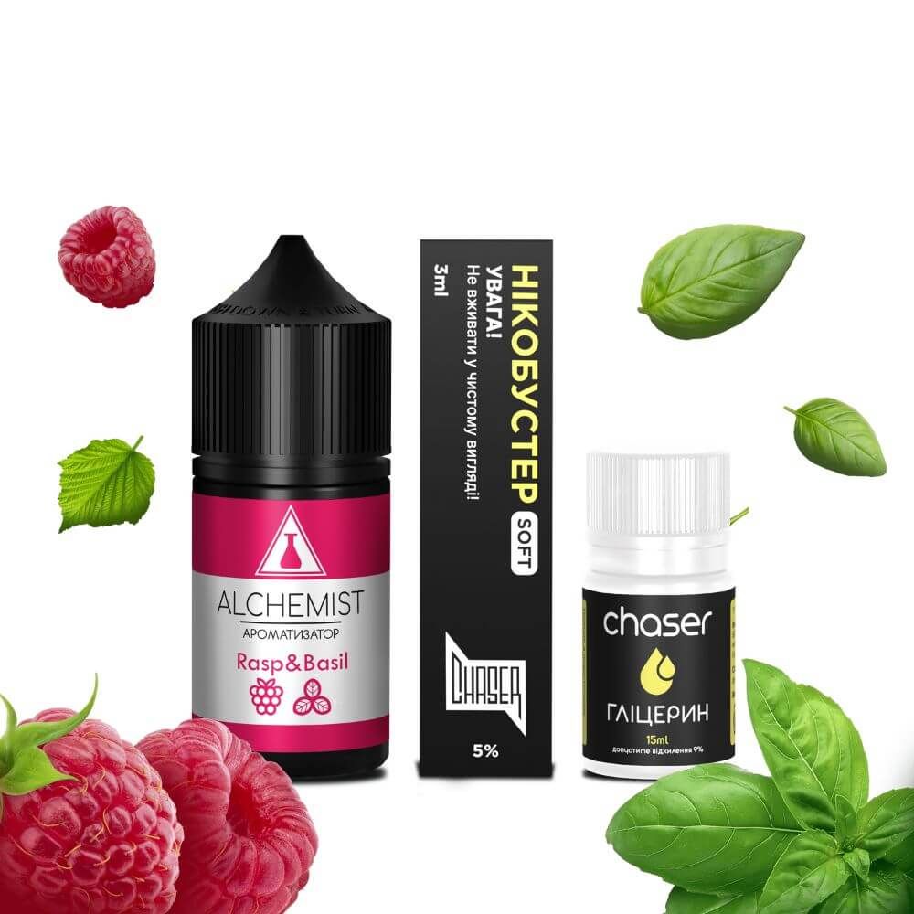 Набор Alchemist 30ml 50mg – Rasp Basil