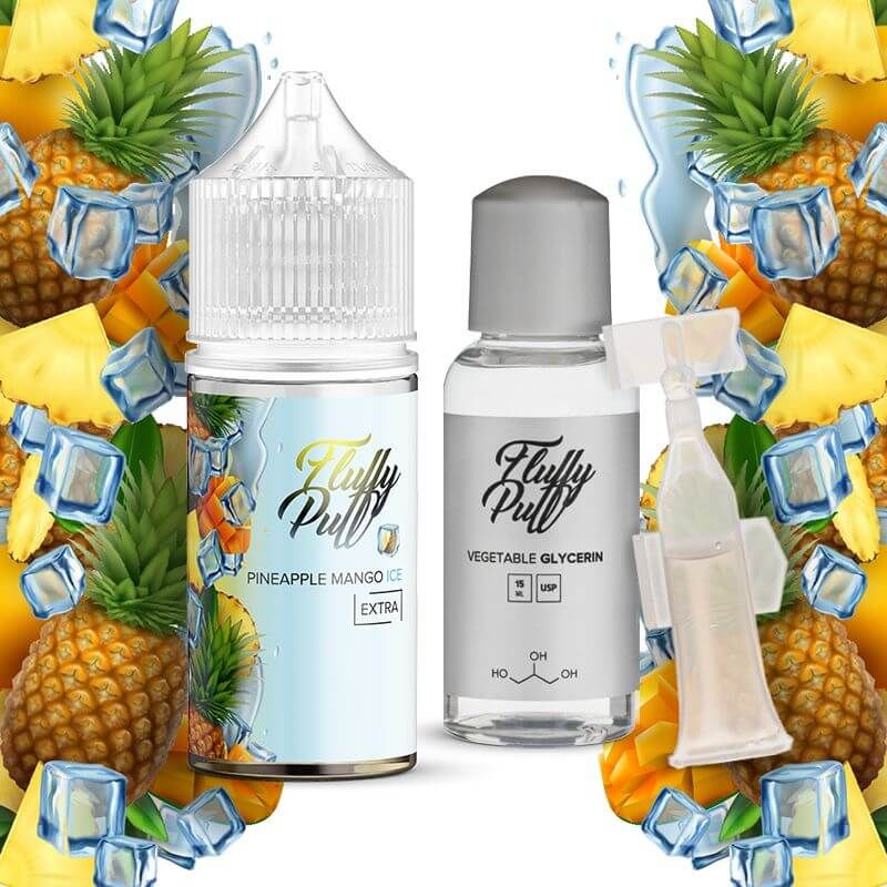 Набор Fluffy Puff 30ml 50mg – Pineapple Mango ICE