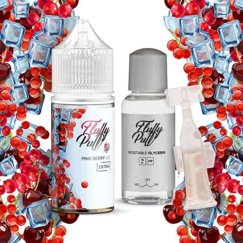 Набор Fluffy Puff 30ml 50mg – Pink Berry ICE