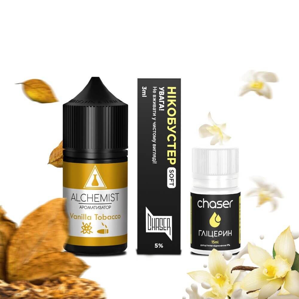 Набор Alchemist 30ml 50mg – Vanilla Tobacco