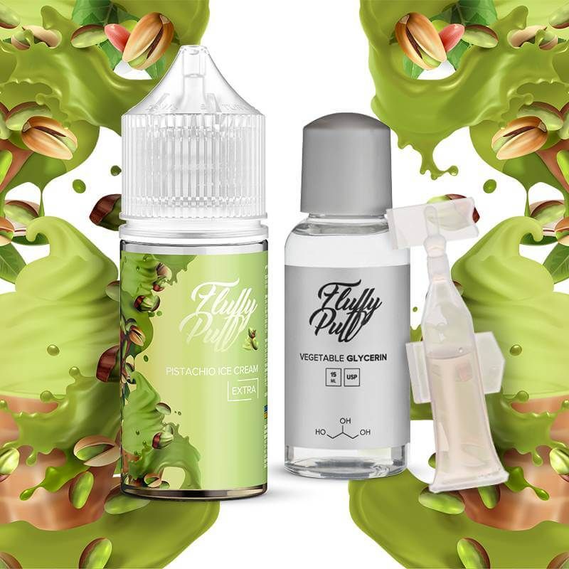 Набор Fluffy Puff 30ml 50mg – Pistachio Ice Cream