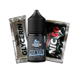 Набор The 3GER 30ml 50mg – Cool Menthol