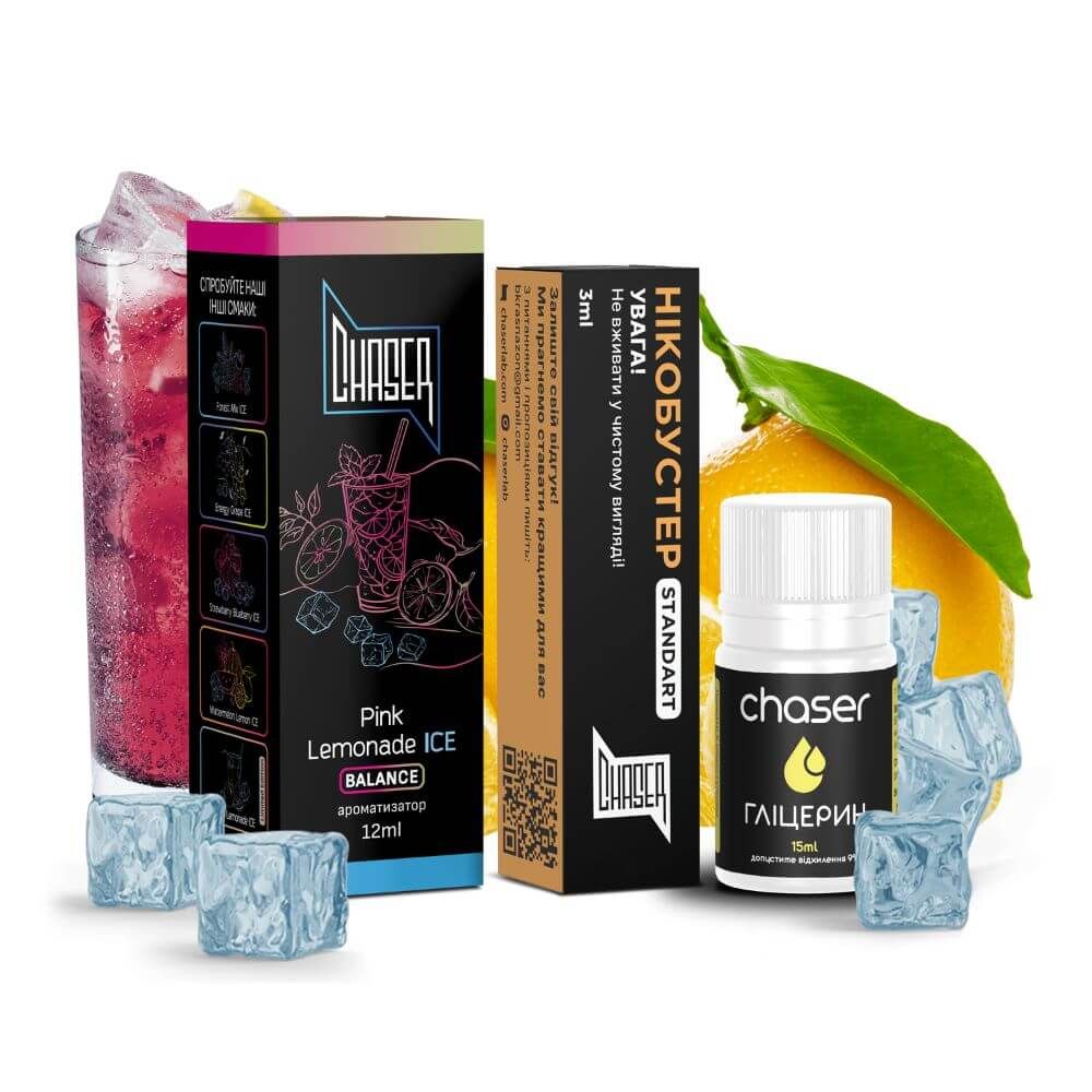 Набор Chaser Black ICE 30ml – Pink Lemonade