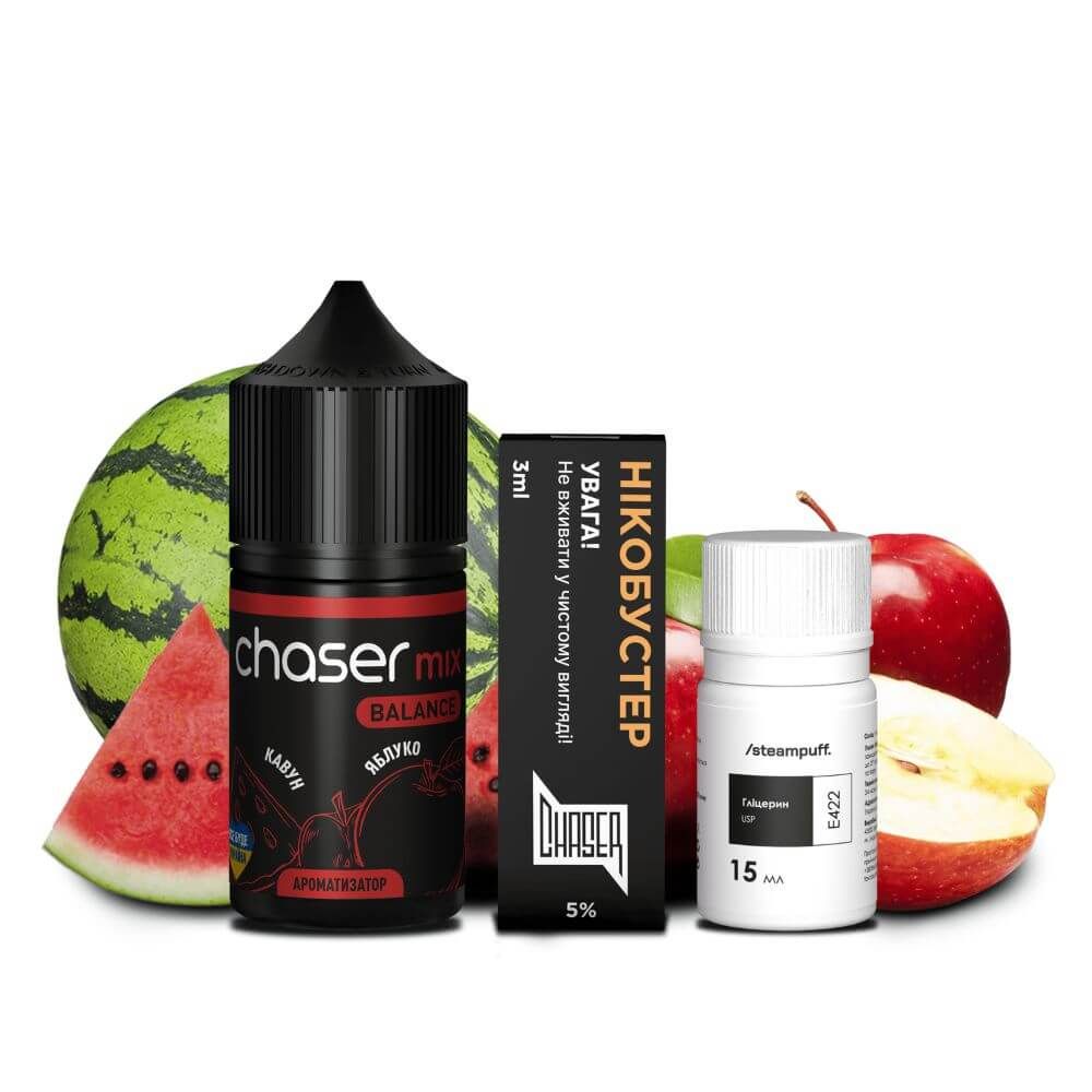 Набор Chaser Mix 30ml – Арбуз Яблоко