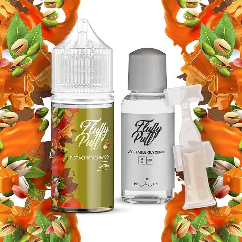 Набор Fluffy Puff 30ml 50mg – Pistachio Tobacco