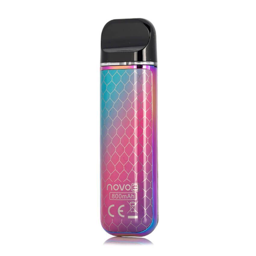 Стартовый набор SMOK Novo 3 (800mAh) – 7 Color Cobra фото Стартовый набор SMOK Novo 3 Pod 800mAh – 7 Color Cobra