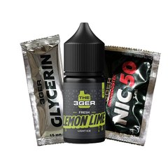 Набор The 3GER 30ml 50mg – Fresh Lemon Lime