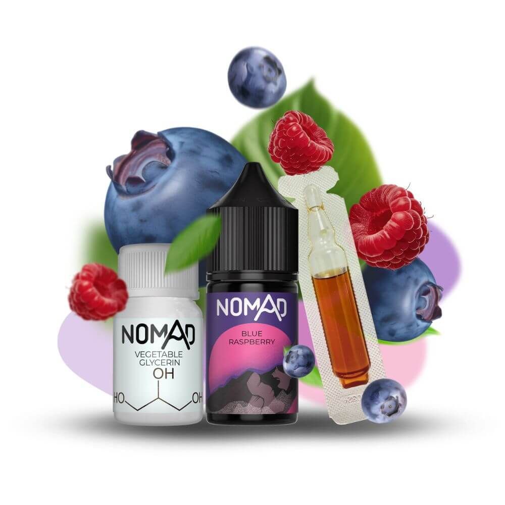 Набор NOMAD 30ml – Blue Raspberry