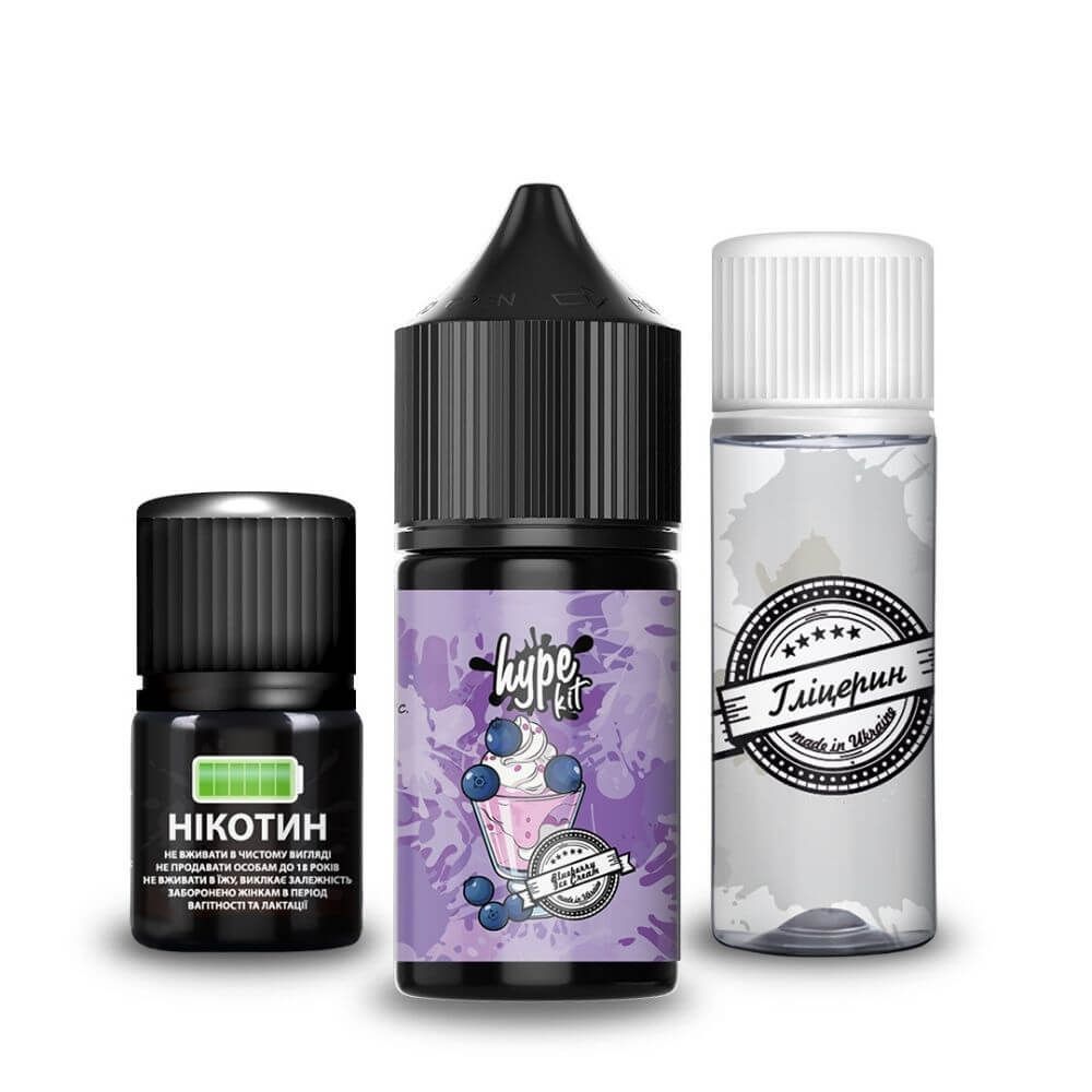 Набір Hype 30ml 25mg &ndash; Blueberry Ice Cream