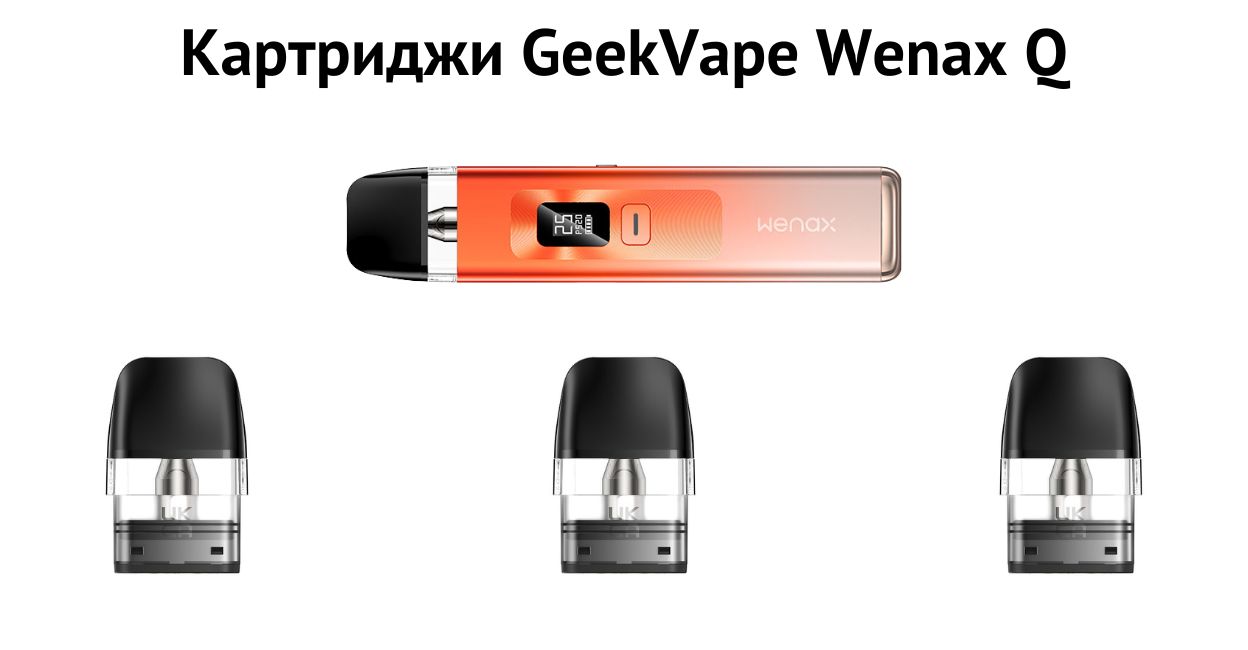 Встречайте картридж Geekvape Wenax Q.