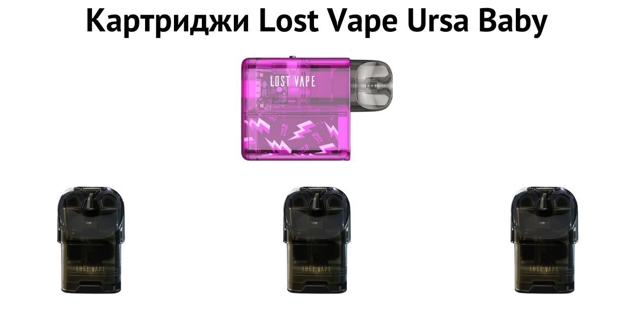 Встречайте картридж Lost Vape Ursa Baby.