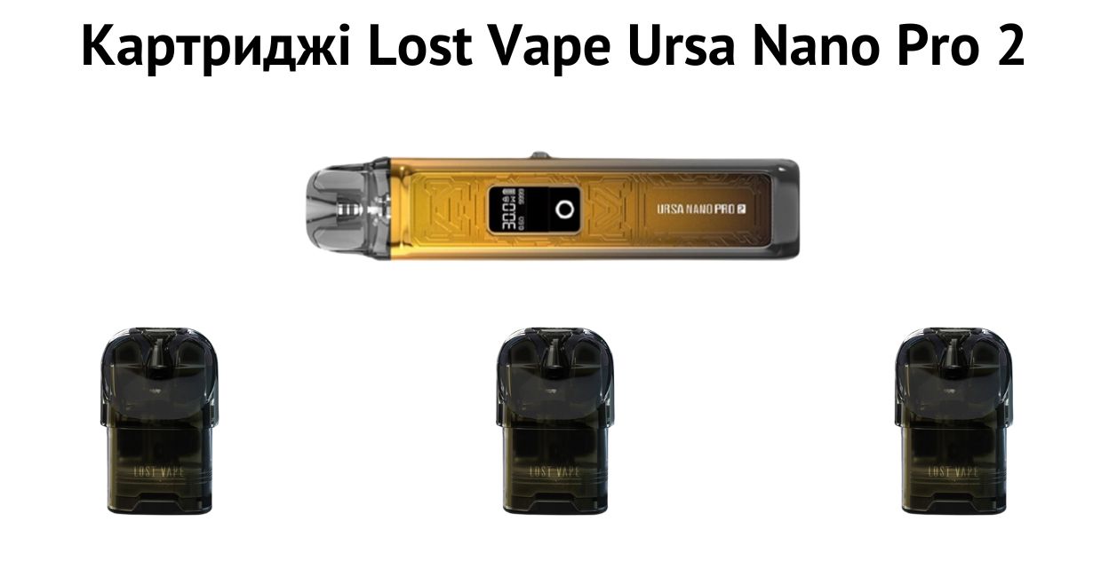 Зустрічайте картридж Lost Vape Ursa Nano Pro 2.