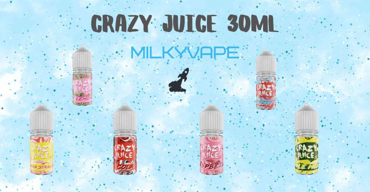 Встречайте жидкость Crazy Juice Salt 30ml.