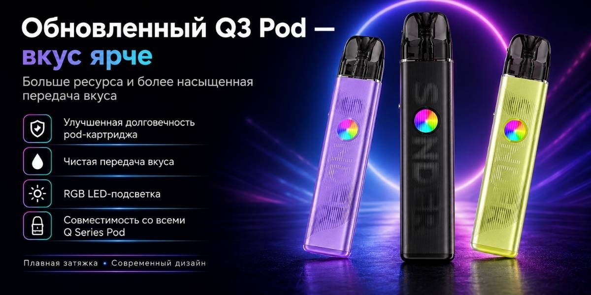 Обновленный Q3 Pod для Geekvape Sonder Q3