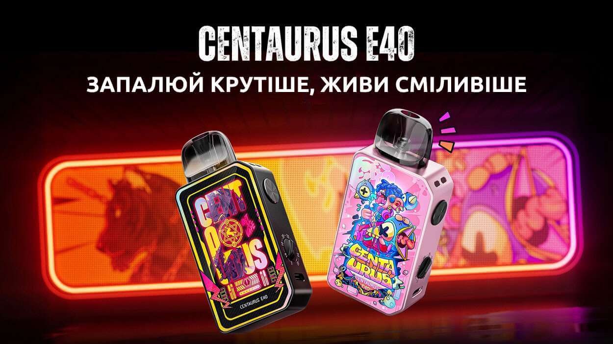 Зустрічайте подік Lost Vape Centaurus E40.