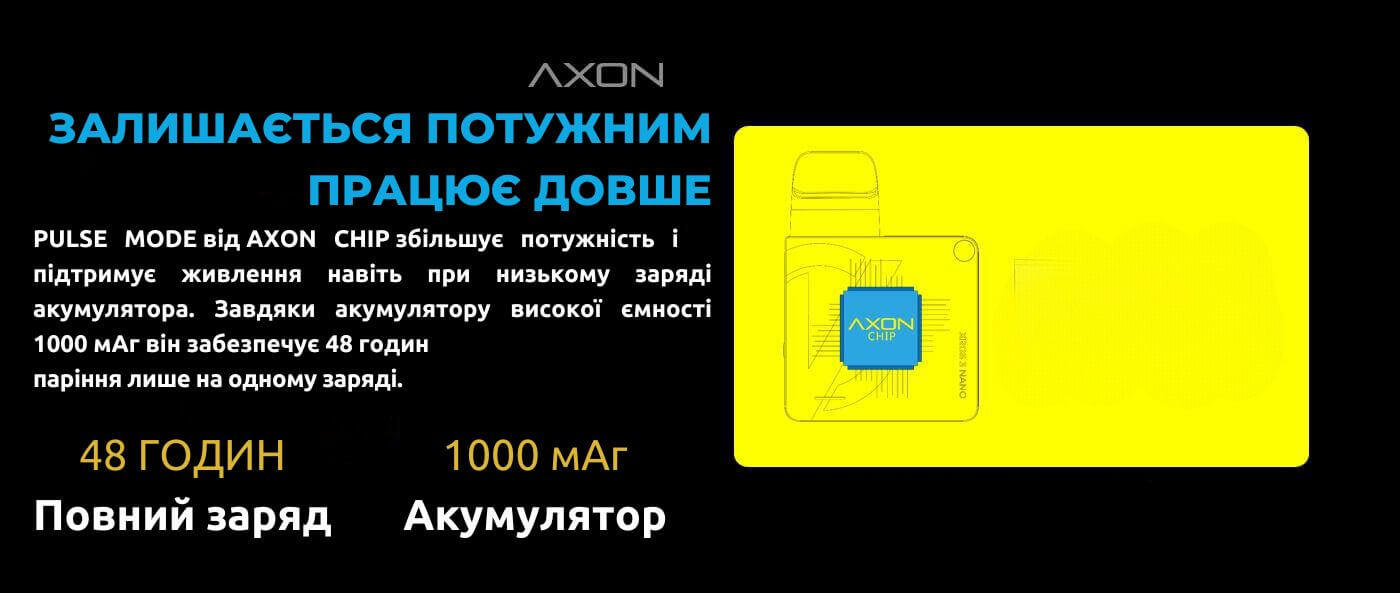 Присутній акумулятор 1000 мАг.