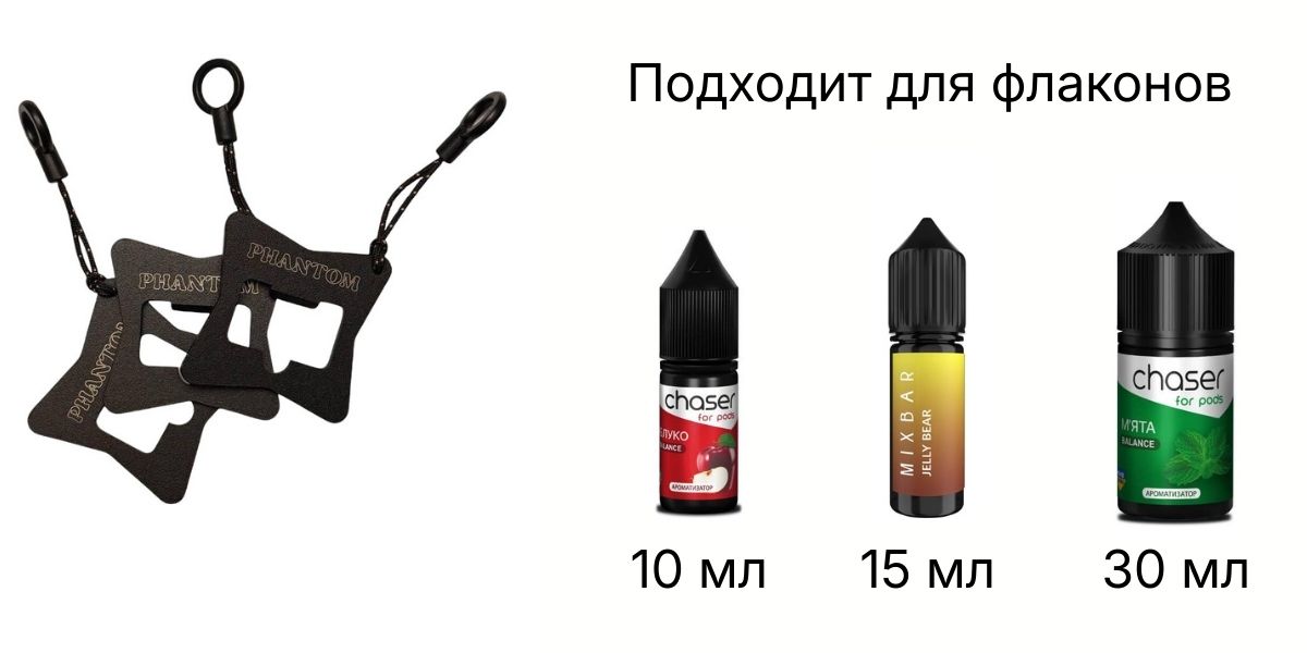 Использование открывалки PHANTOM для флаконов 10 15 30 мл
